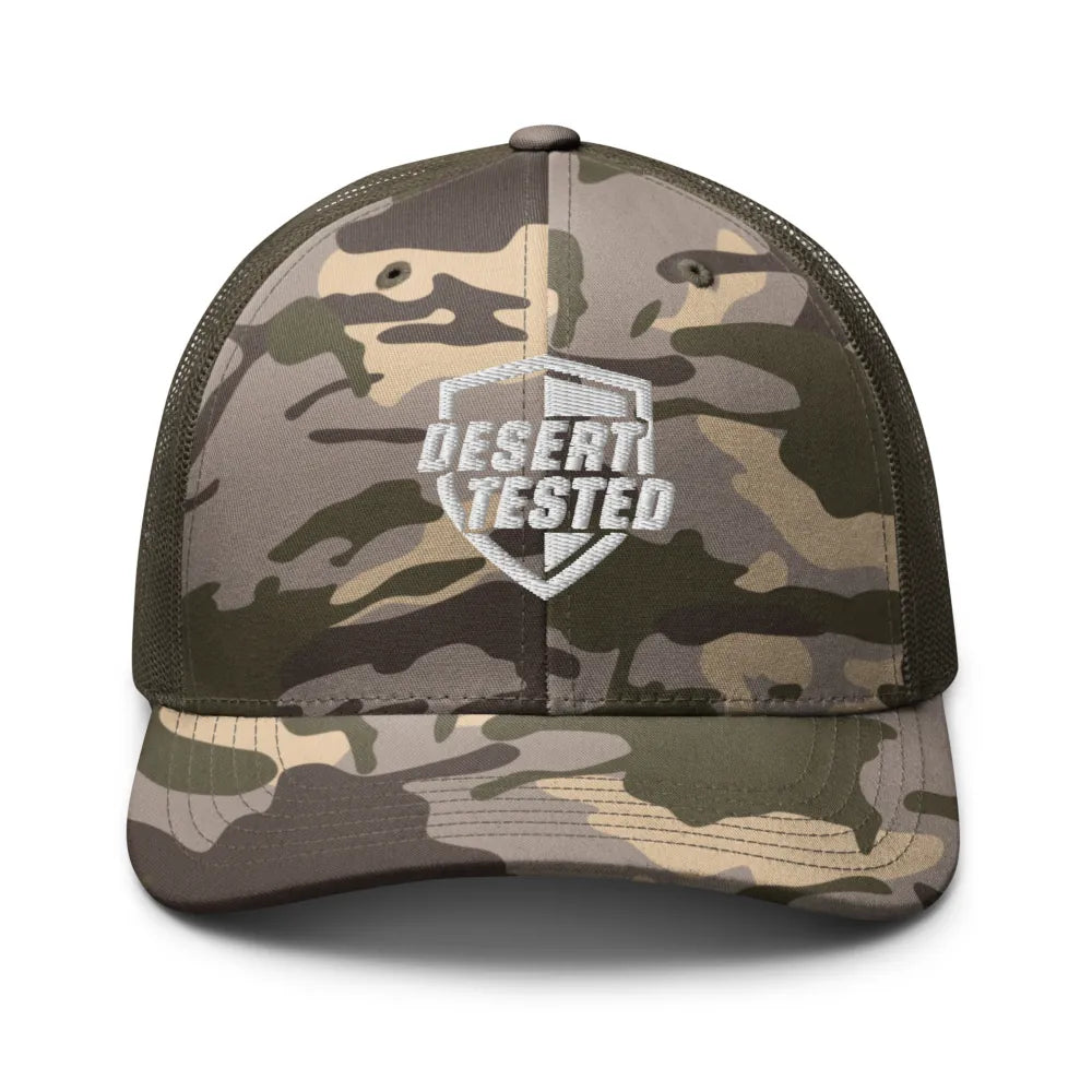 Desert-Tested Camo Snap-Back Hat