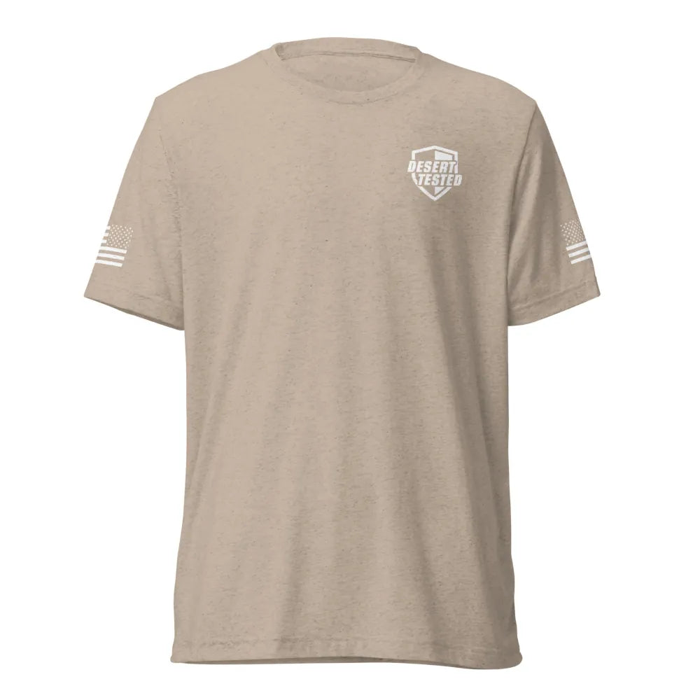 Desert-Tested Tri-Blend Desert Sand T-Shirt