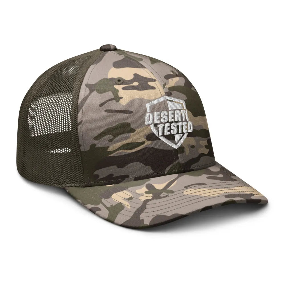 Desert-Tested Camo Snap-Back Hat
