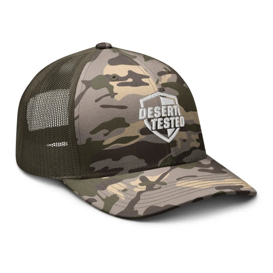 Desert-Tested Camo Snap-Back Hat