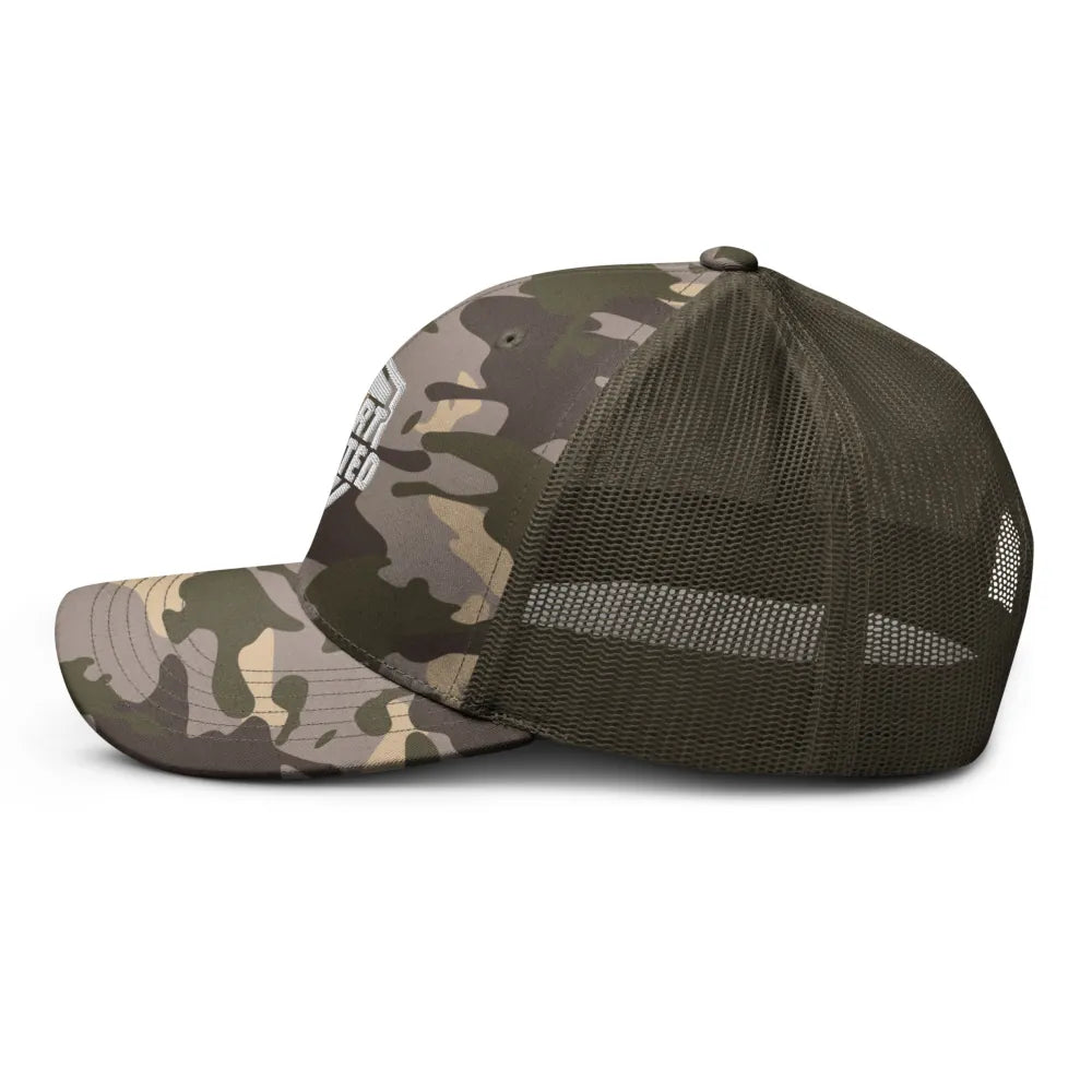 Desert-Tested Camo Snap-Back Hat