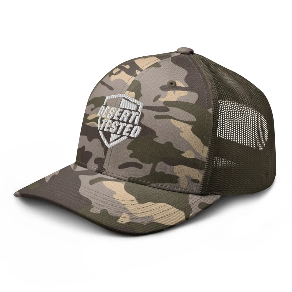 Desert-Tested Camo Snap-Back Hat